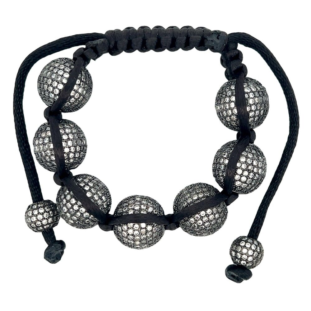 16MM 7 Ball CZ Disco Ball Bracelet