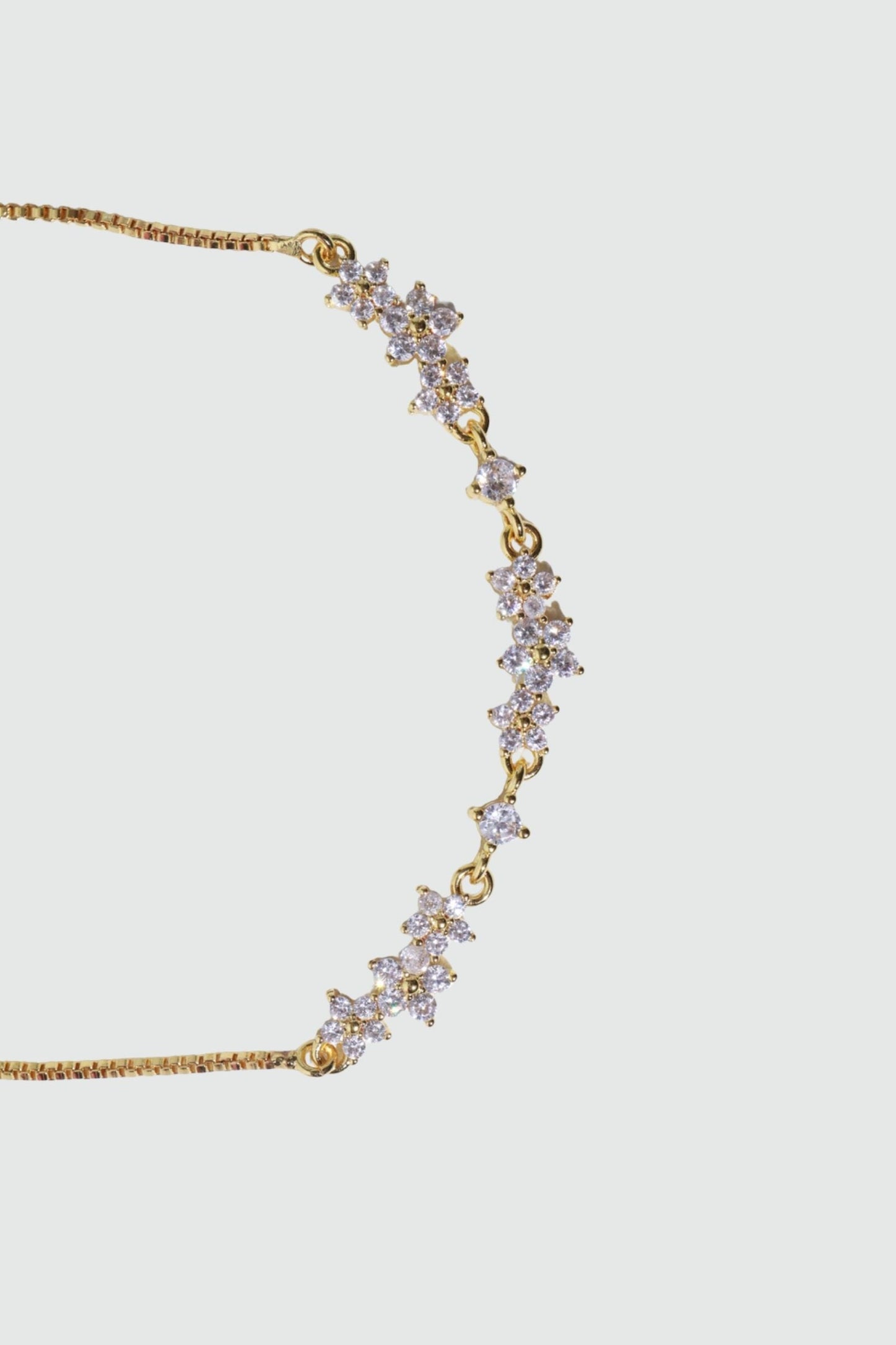 18K Gold Plated Starlight Petals Bracelet