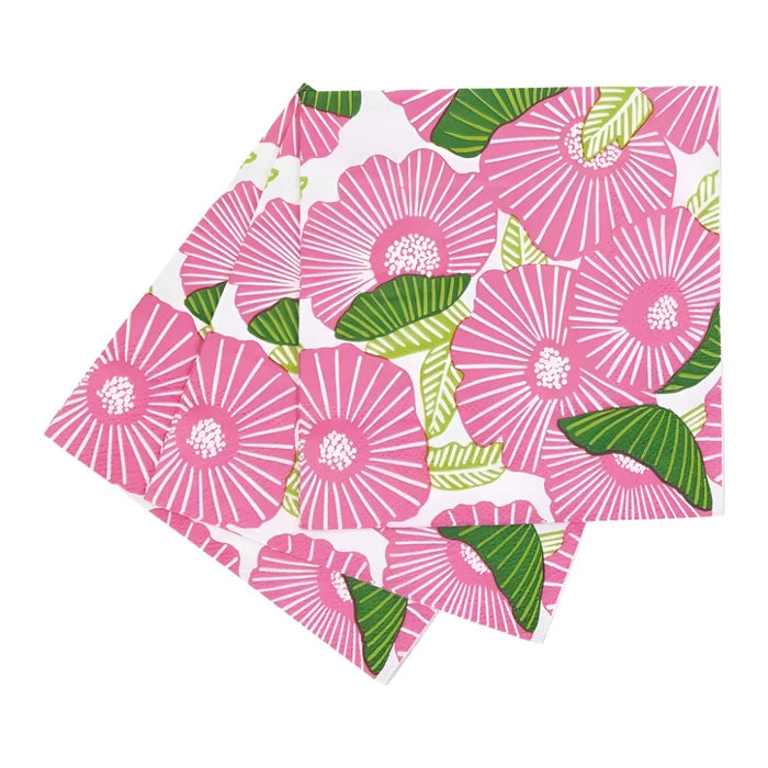 Cocktail Napkin - Poppy Papaver