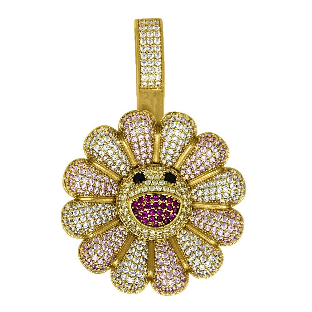 Custom Spinning Flower Limited Edition Pendant