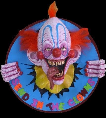 "Send in the Clowns" Hanging Halloween Decoration