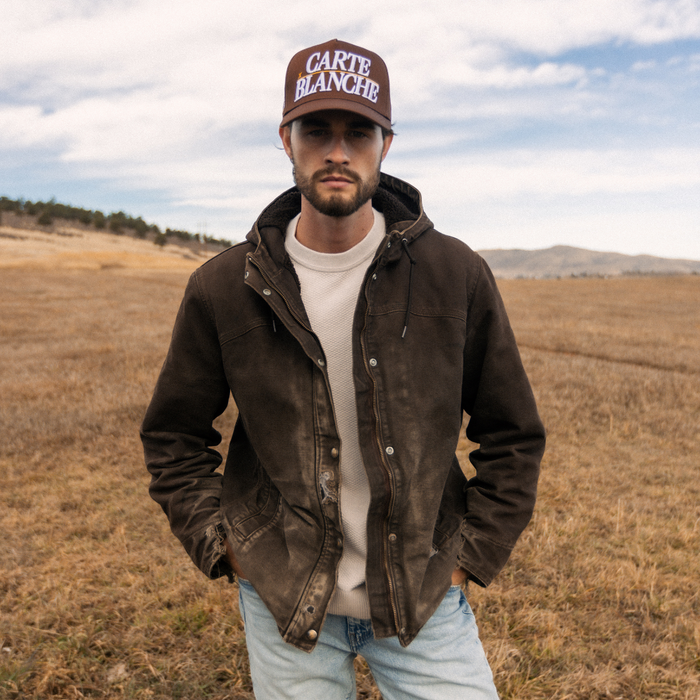 The Classic Snapback // Chocolate