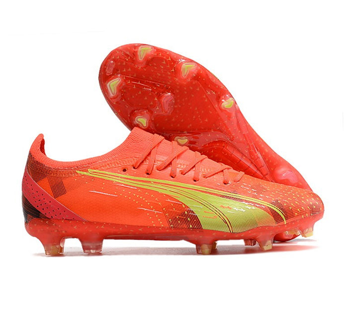 Puma Ultra Ultimate FG/AG 'Fearless' - Red/Fizzy Light/Puma Black