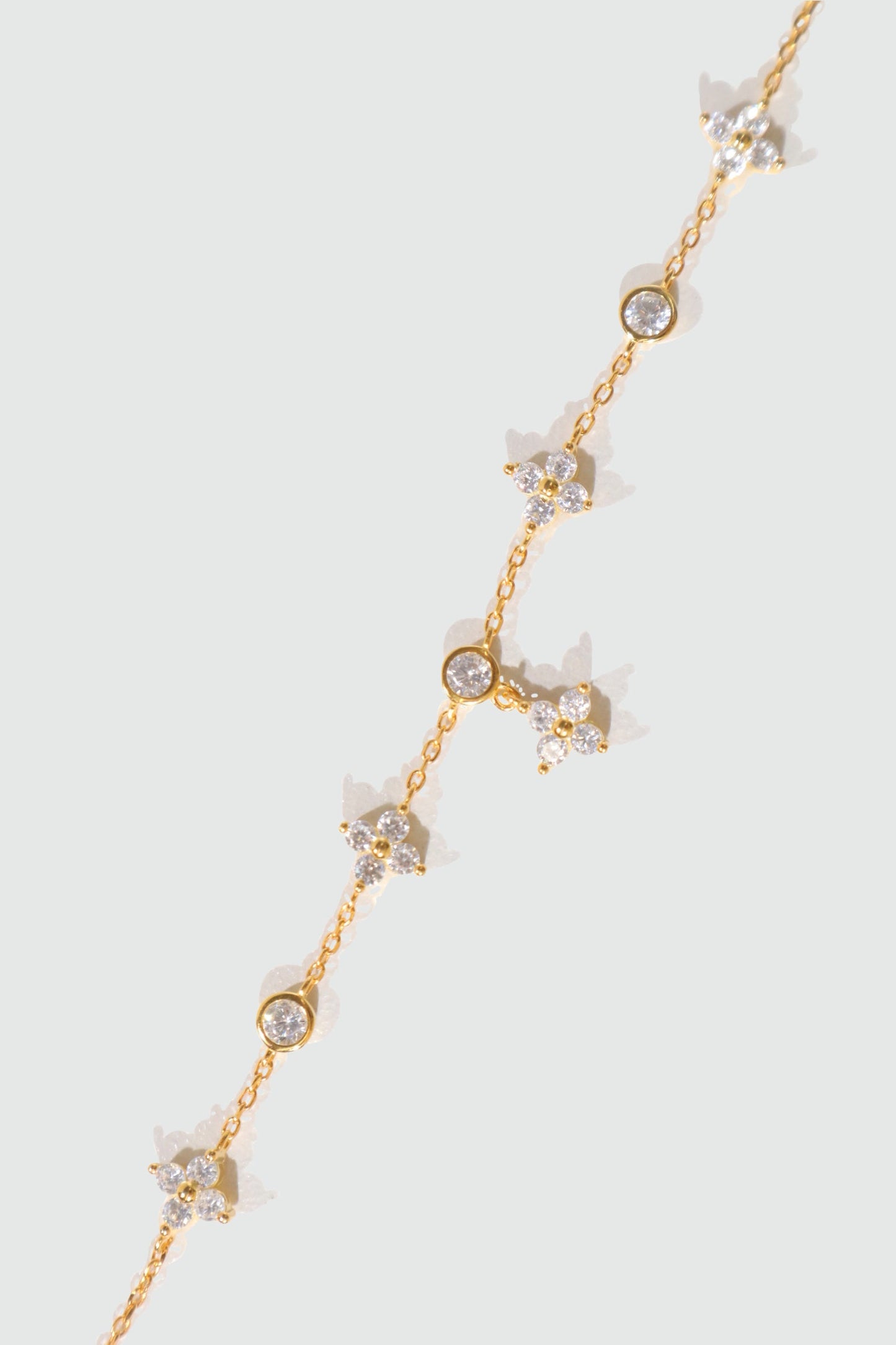 18K Gold Vermeil Multi Starlight Petal Bracelet