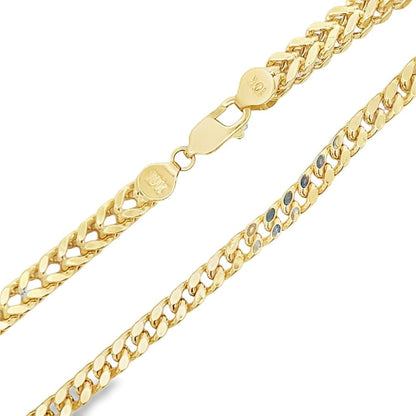 10K Yellow Gold Franco Chain Lightweight