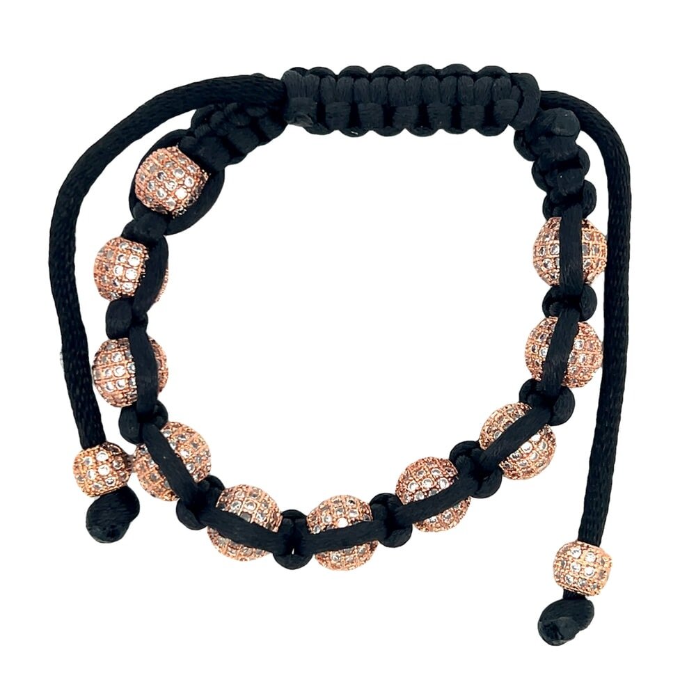 10MM 10 Ball CZ Disco Ball Bracelet