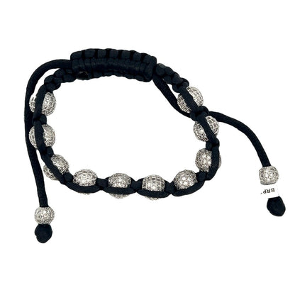10MM 10 Ball CZ Disco Ball Bracelet