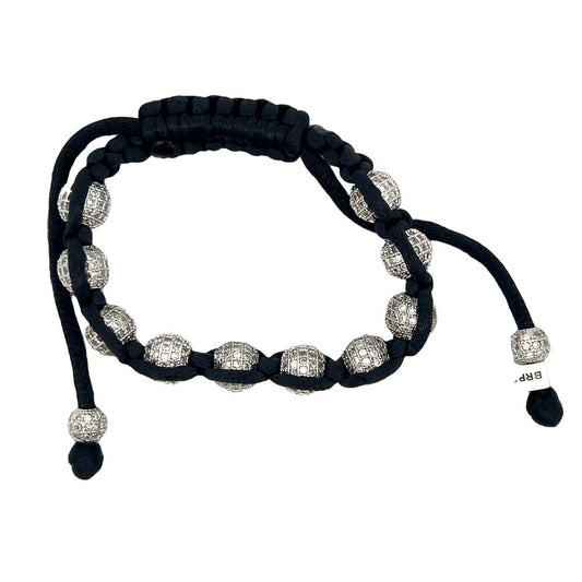 10MM 10 Ball CZ Disco Ball Bracelet