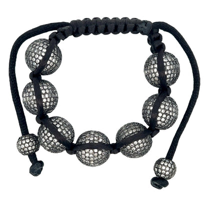 16MM 7 Ball CZ Disco Ball Bracelet