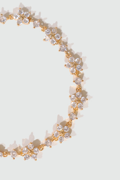 18K Real Gold Plated Starlight Bloom Bracelet