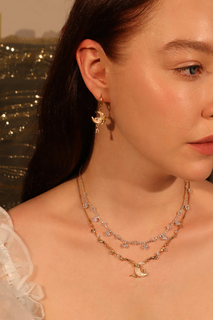 Diamond Moon Necklace Bundle