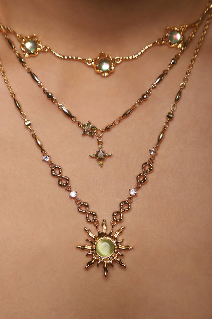 Opal Celestial Necklaces Bundle