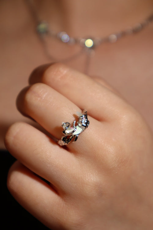 Moonlight Moon Ring
