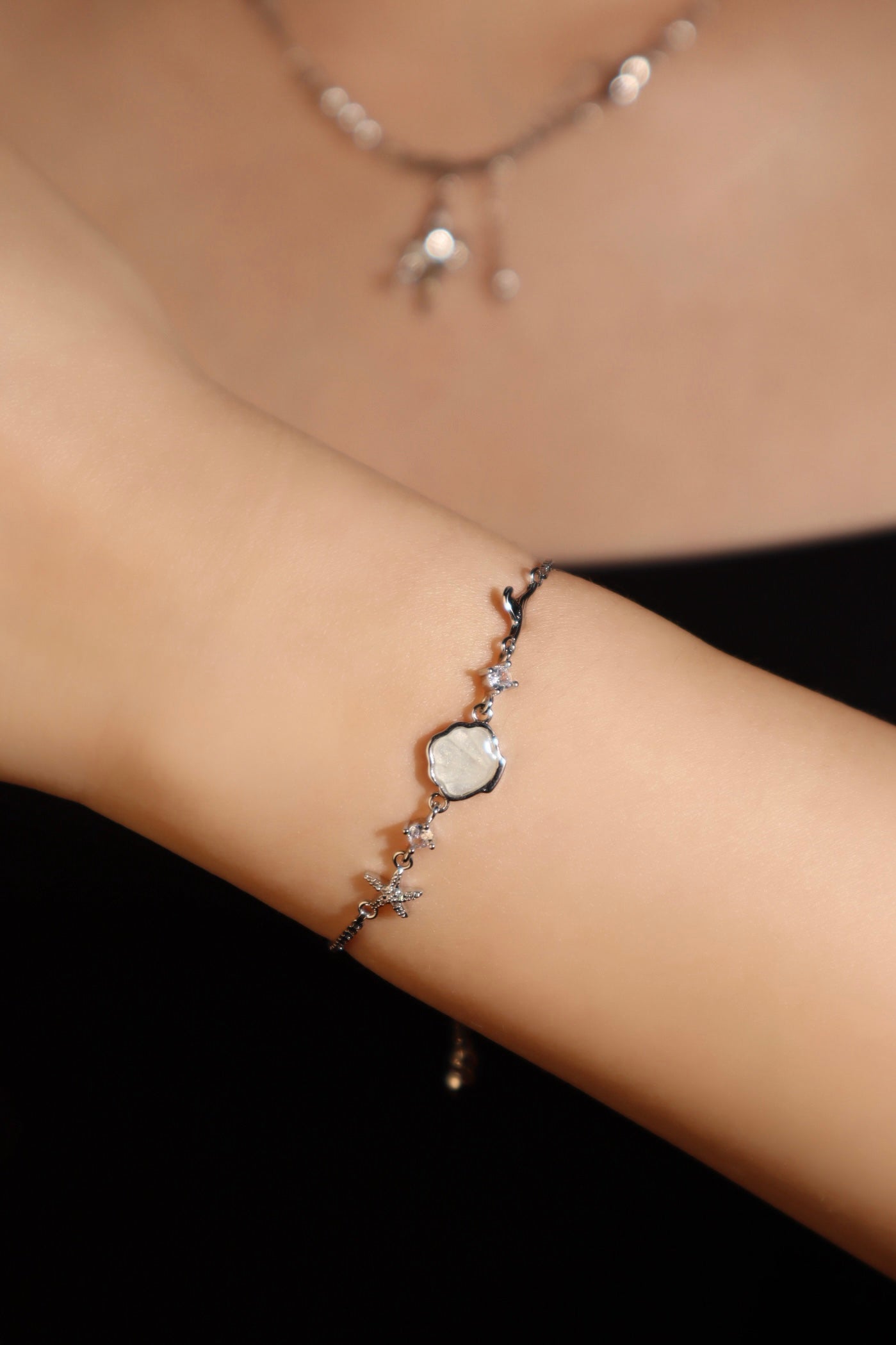 Shell Starfish Mermaid Bracelet