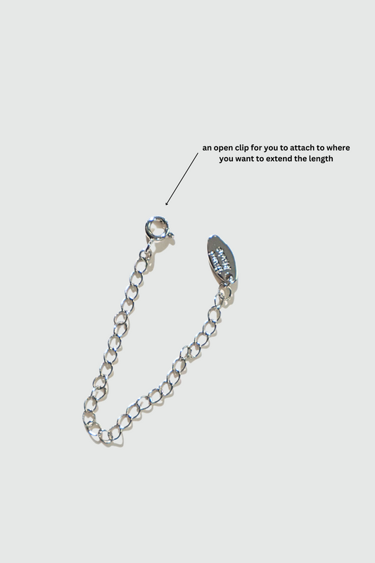 Extension link (silver/gold)