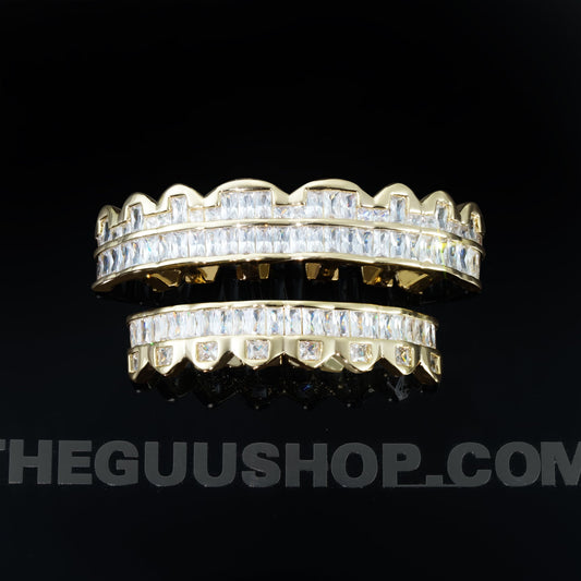 18K Gold-Plated AAA CZ Hip Hop Grillz