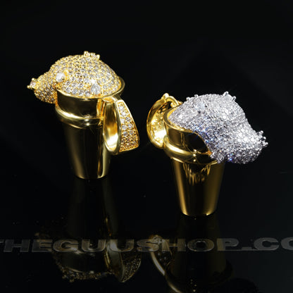 18K Gold-Plated StyrofoamCup Necklace