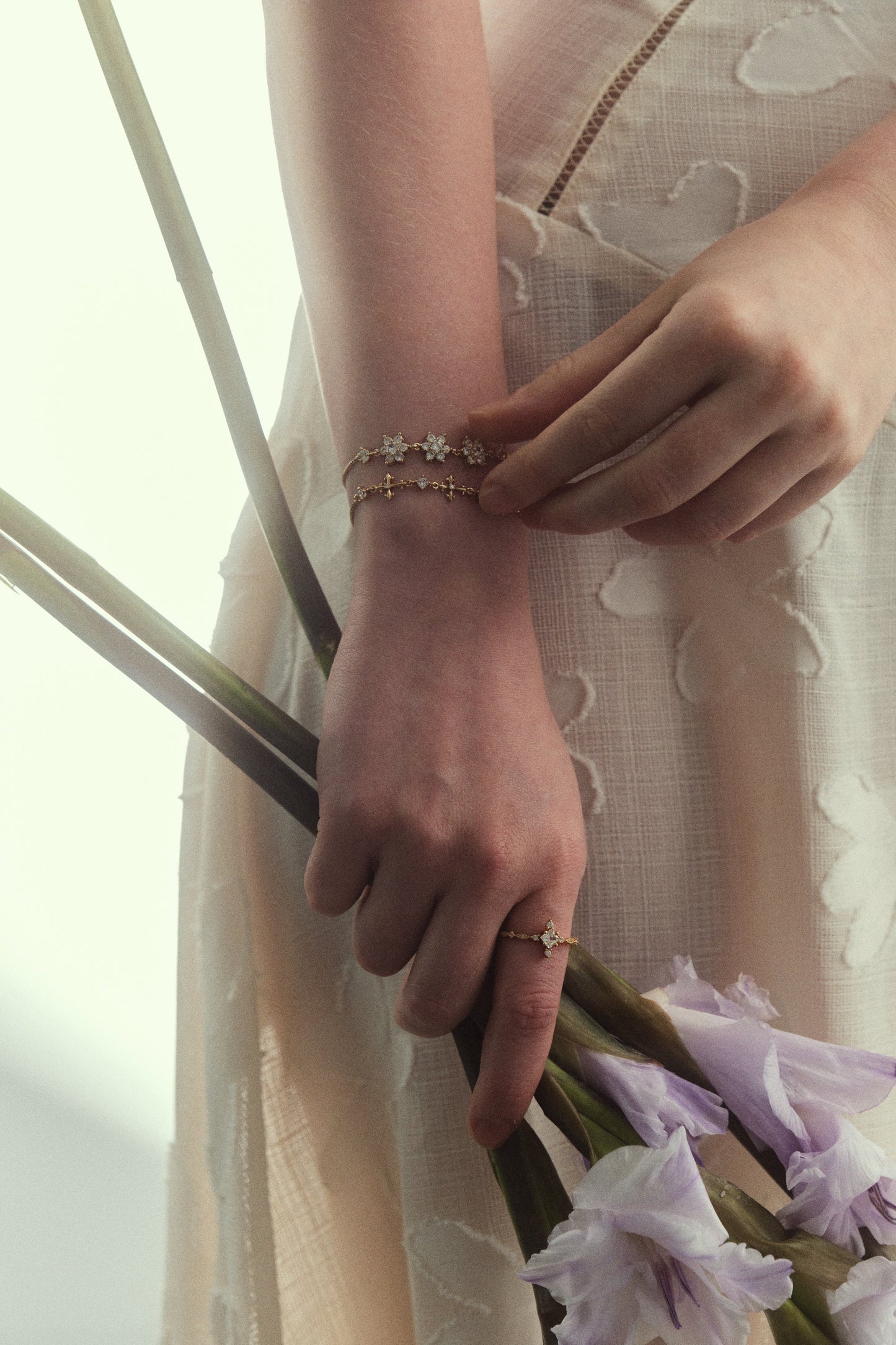 18K Real Gold Plated Starlight Ring