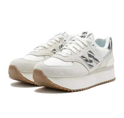 New Balance 574 Plus Sea Salt Animal Print