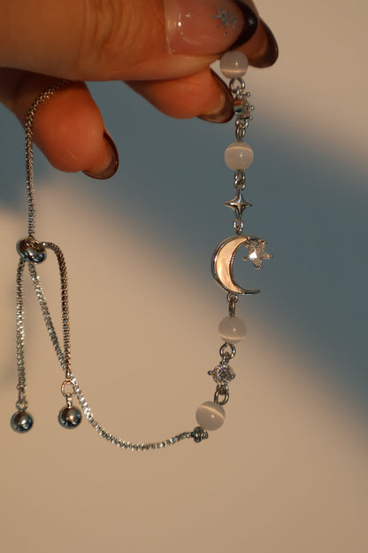 Moonlight Moon Star Bracelet