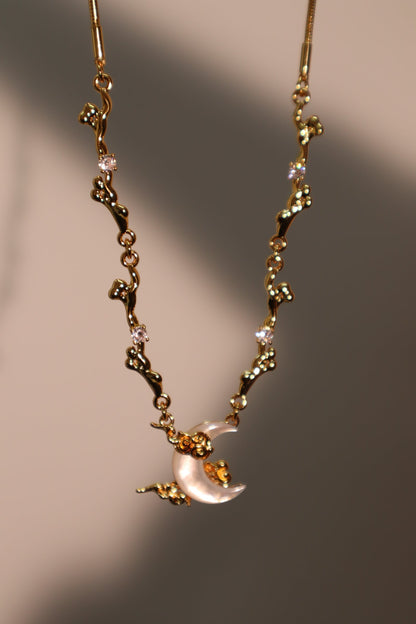 Diamond Moon Necklace Bundle