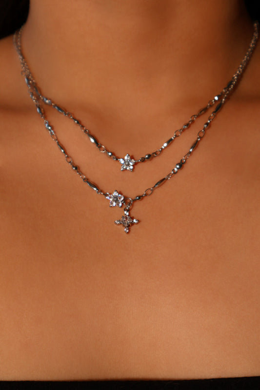 Starlight Bloom Necklace Duo Bundle