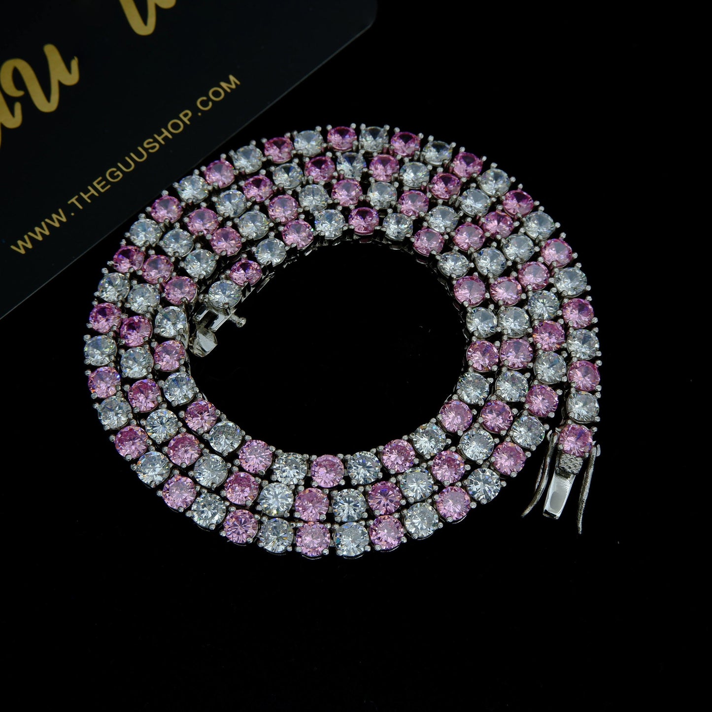 2020 New 4mm Multicolor Iced Tennis Chain