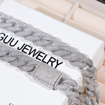 15mm 5-Row Iced Cuban Chain