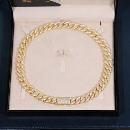 15mm 5-Row Iced Cuban Chain