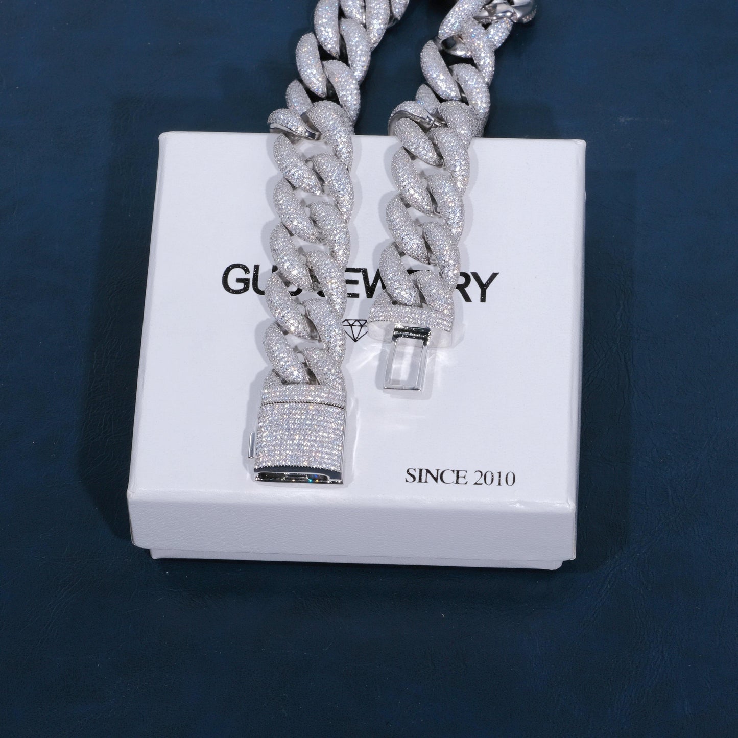 18mm 5-Row Iced Cuban Chain