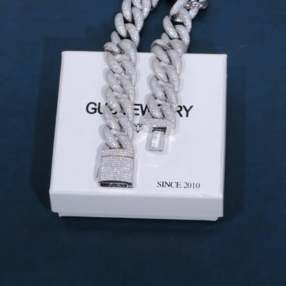 18mm 5-Row Iced Cuban Chain