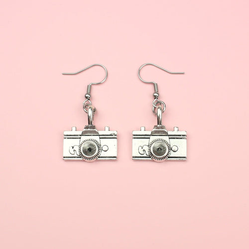 Vintage Camera Earrings