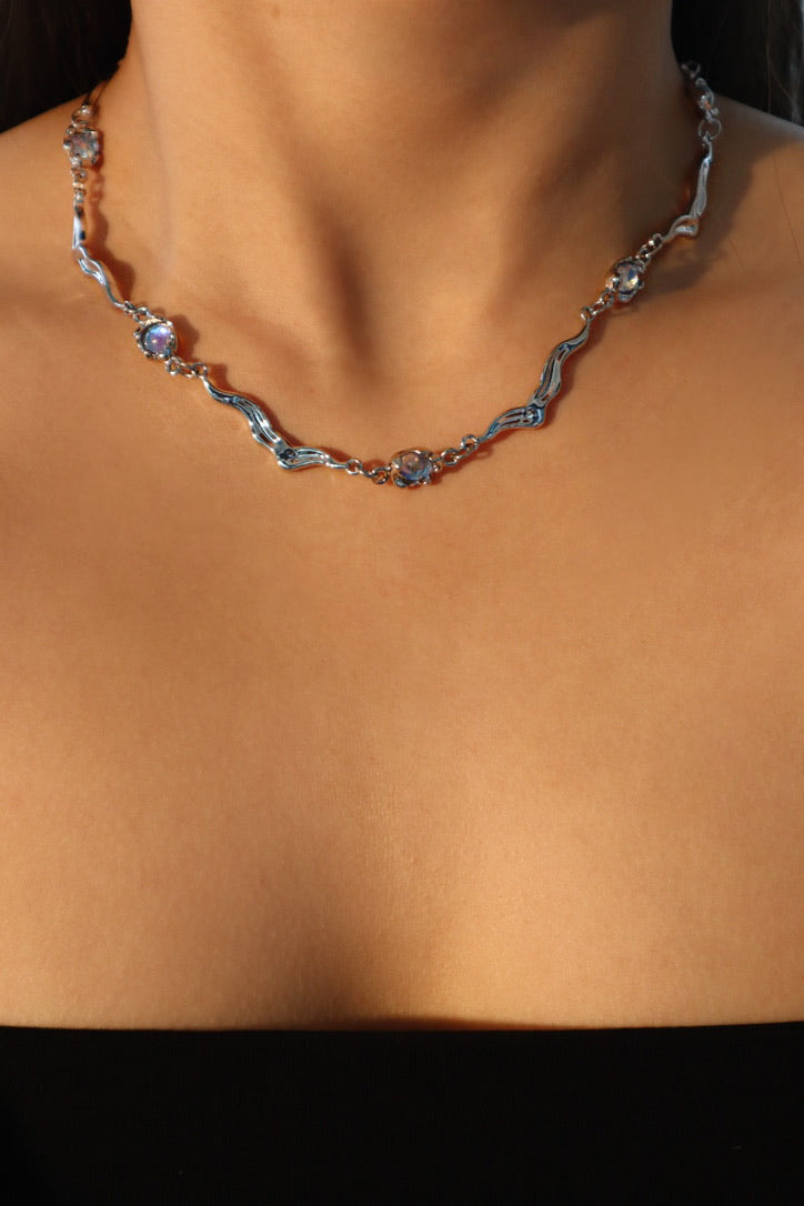 Moonstones Wave Necklace Bundle (Waist Chain)