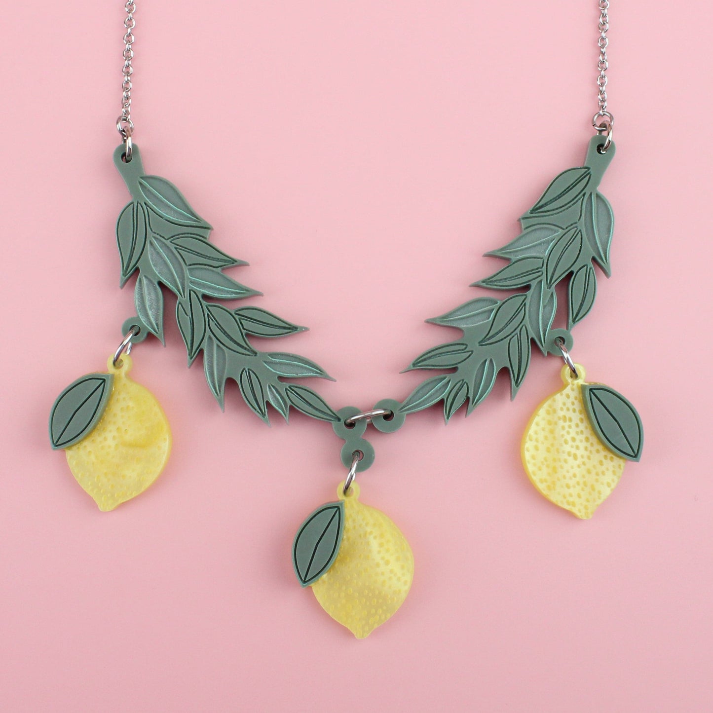 When Life Gives You Lemons Necklace
