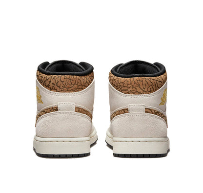 Air Jordan 1 Mid "Brown Elephant"