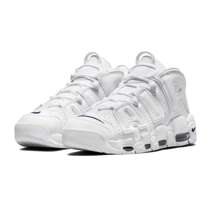 Nike Air More Uptempo 96 White White Midnight Navy