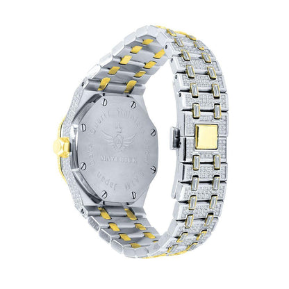 Amazing CZ Full Bustdown Iced Out Watch