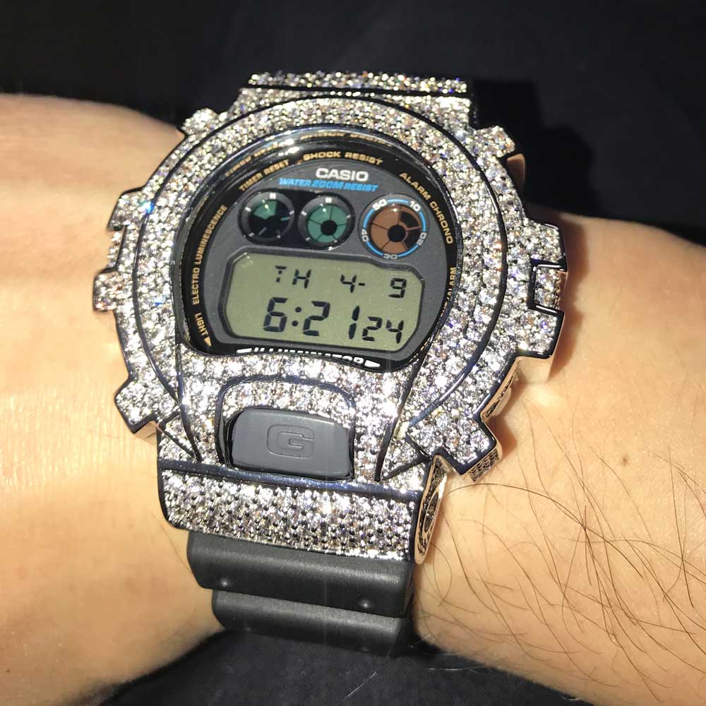 Bling Bling Custom CZ G Shock 6900 Watch