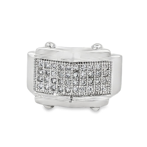 Bolt CZ Ring .925 Sterling Silver