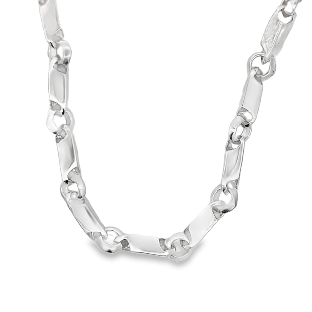Bossy Link Chain .925 Sterling Silver