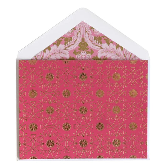 Boxed Notecards - Gilded Pink