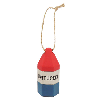 Buoy Ornament (Red, White, Blue)