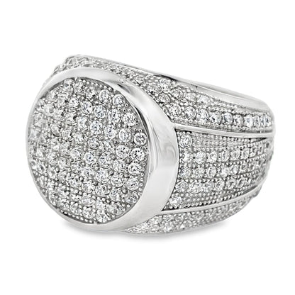 Champion CZ Ring .925 Sterling Silver