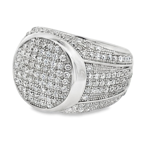 Champion CZ Ring .925 Sterling Silver