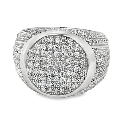 Champion CZ Ring .925 Sterling Silver