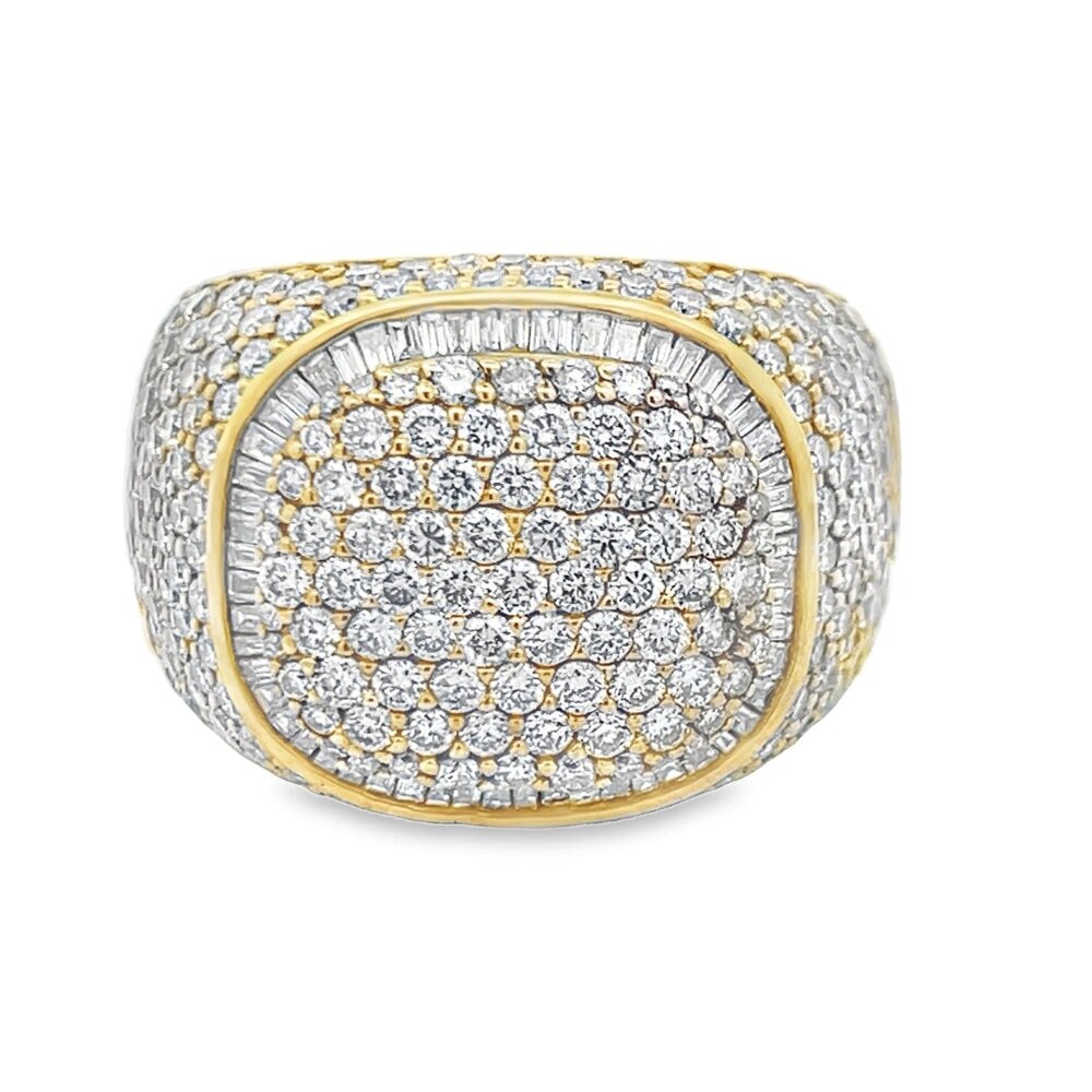 Championship 4.00cttw Diamond Ring 10K Yellow Gold