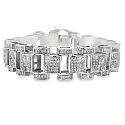 Classic CZ Hip Hop Bracelet
