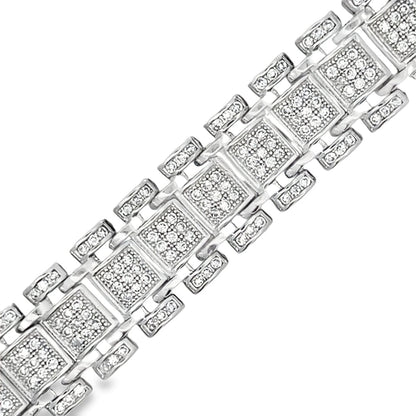Classic Link CZ Hip Hop Bracelet