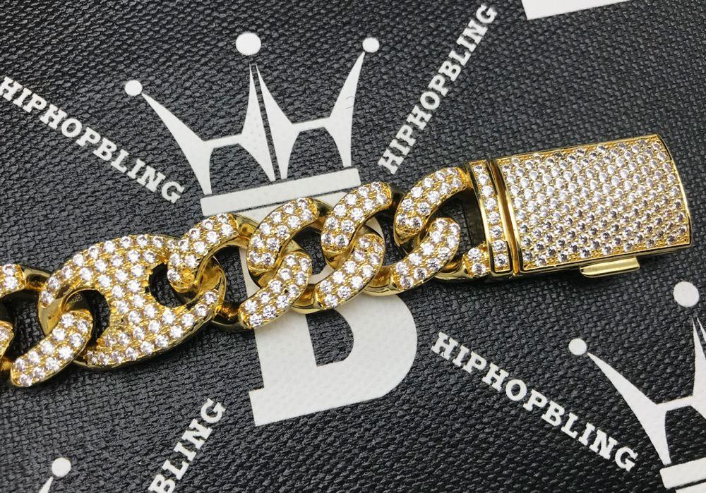 Cuban Mariner Link CZ Bling Bling Chain
