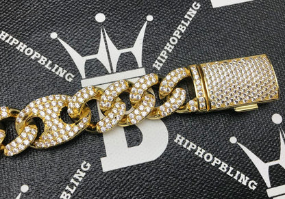 Cuban Mariner Link CZ Bling Bling Chain
